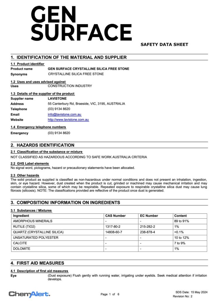 Gen Surface SDS Cover
