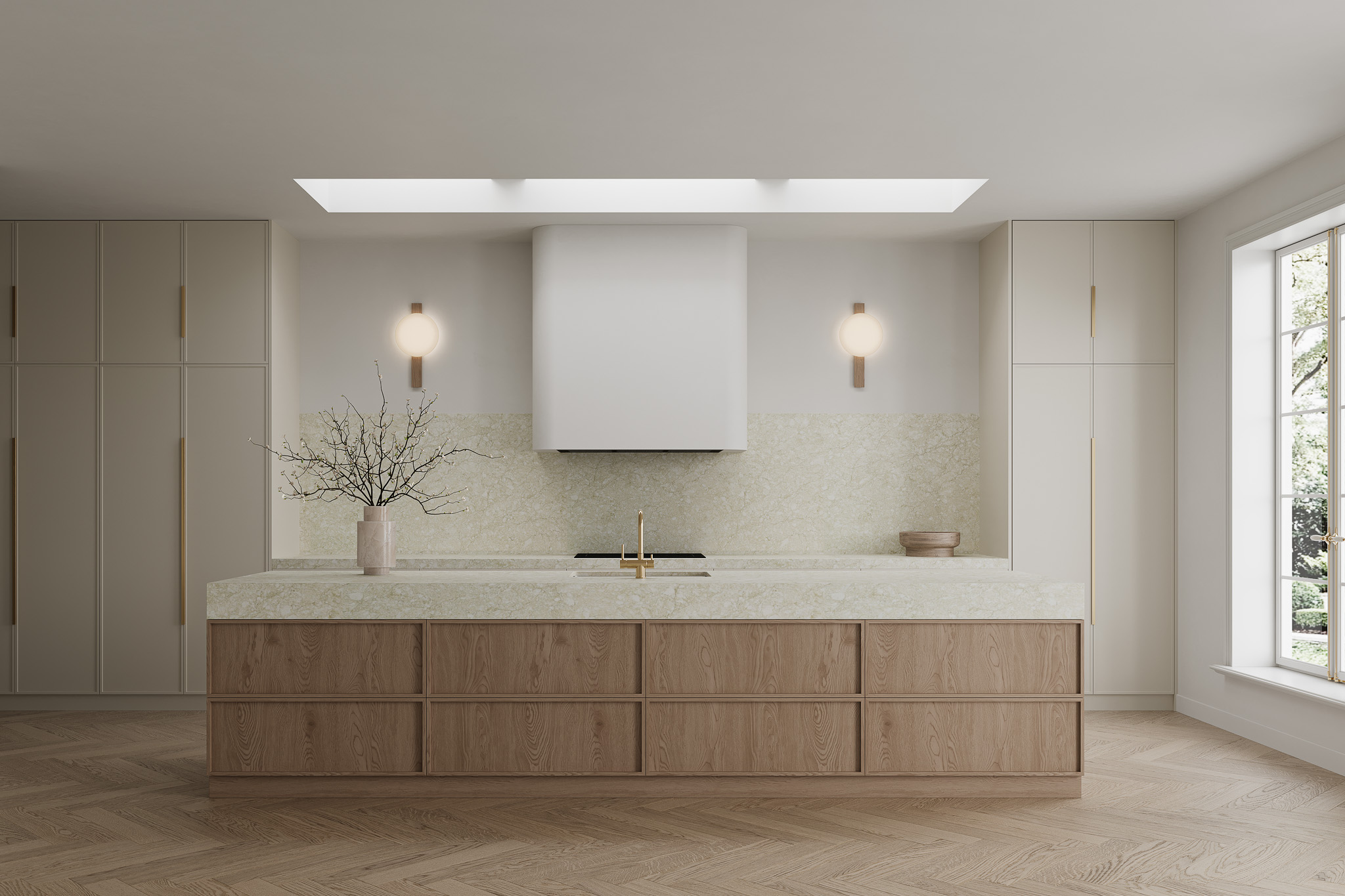 LS524 Aura Gold Lavistone Gen Surface (Vertical)