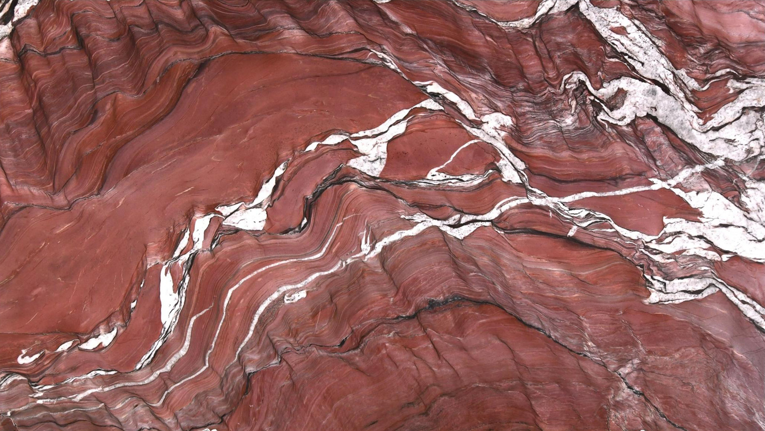 LVNS2766 Red Fusion Lavistone Natural Stone